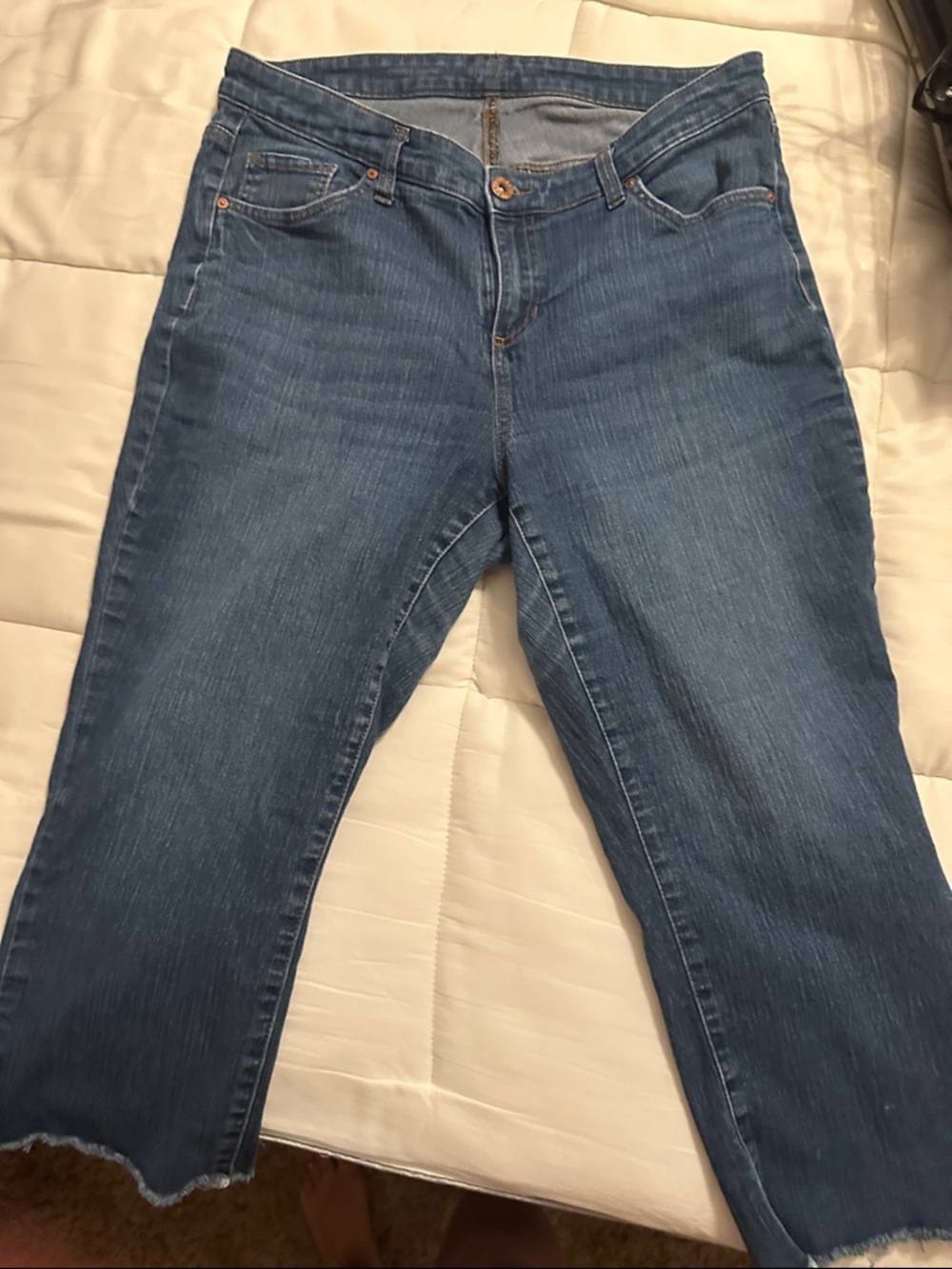 Style & Co. Women's Blue Straight-Leg Jeans